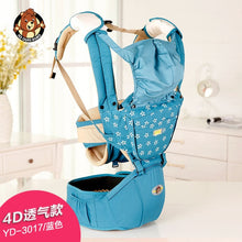 Load image into Gallery viewer, AIEBAO Ergonomic Baby Carrier Infant Kid Baby Hipseat Sling Front Facing Kangaroo Baby Wrap Carrier for Baby Travel 0-18 Months