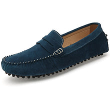 Load image into Gallery viewer, Tangnest Men Flat Shoes 2018 New Square Toe Men Loafers Soft Leather Comfortable Men Shoe Driving Shoes Man Size 39~47 XMR1675