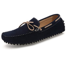 Load image into Gallery viewer, Tangnest Men Flat Shoes 2018 New Square Toe Men Loafers Soft Leather Comfortable Men Shoe Driving Shoes Man Size 39~47 XMR1675