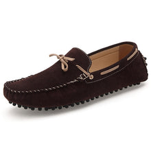 Load image into Gallery viewer, Tangnest Men Flat Shoes 2018 New Square Toe Men Loafers Soft Leather Comfortable Men Shoe Driving Shoes Man Size 39~47 XMR1675