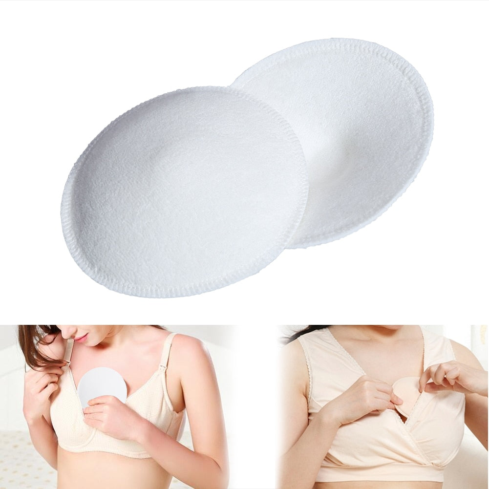 6PCS/Set Washable Reusable Feeding Breast Nursing Pads Absorbent Breastfeeding Maternity Mommy Nursing Pads
