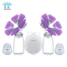 Load image into Gallery viewer, Real Bubee Single/Double Electric Breast Pump With Milk Bottle Infant USB BPA free Powerful Breast Pumps Baby Breast Feeding