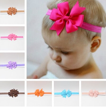 headwrap baby headbands headwear girls bow knot hairband head band infant newborn Toddlers Gift tiara hair accessories clothes