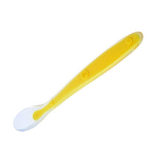 Load image into Gallery viewer, baby spoons feeding dishes Tableware for children flatware cutlery colher spoon silicone tools-for-patchwork lot soup ladle