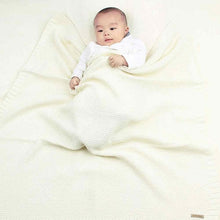 Load image into Gallery viewer, Baby Blanket Kids Summer Spring Soft Cotton Blankets Newborn Baby Swaddle Sleeping Bed Hole Wrap Children Bedding Bath Towels