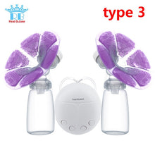 Load image into Gallery viewer, Real Bubee Single/Double Electric Breast Pump With Milk Bottle Infant USB BPA free Powerful Breast Pumps Baby Breast Feeding