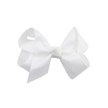 Load image into Gallery viewer, Girls Hair Accessories Bowknot Hair Clips Solid Hair Bows Ribbon Princess Hairpin Elastic Party Headwear Bowknot Hairclip