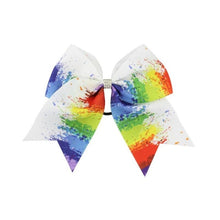 Load image into Gallery viewer, Girls Hair Accessories Bowknot Hair Clips Solid Hair Bows Ribbon Princess Hairpin Elastic Party Headwear Bowknot Hairclip