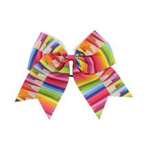 Load image into Gallery viewer, Girls Hair Accessories Bowknot Hair Clips Solid Hair Bows Ribbon Princess Hairpin Elastic Party Headwear Bowknot Hairclip