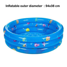 Load image into Gallery viewer, Portable Indoor Outdoor Baby Swimming Pool Air Cushion Children Inflatable Bathtub Round Basin Summer Water Pool Toys
