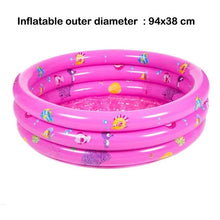 Load image into Gallery viewer, Portable Indoor Outdoor Baby Swimming Pool Air Cushion Children Inflatable Bathtub Round Basin Summer Water Pool Toys