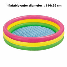 Load image into Gallery viewer, Portable Indoor Outdoor Baby Swimming Pool Air Cushion Children Inflatable Bathtub Round Basin Summer Water Pool Toys