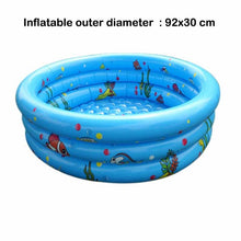 Load image into Gallery viewer, Portable Indoor Outdoor Baby Swimming Pool Air Cushion Children Inflatable Bathtub Round Basin Summer Water Pool Toys