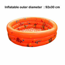 Load image into Gallery viewer, Portable Indoor Outdoor Baby Swimming Pool Air Cushion Children Inflatable Bathtub Round Basin Summer Water Pool Toys