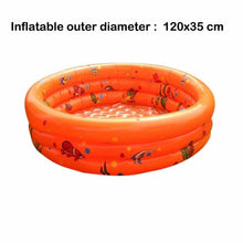 Load image into Gallery viewer, Portable Indoor Outdoor Baby Swimming Pool Air Cushion Children Inflatable Bathtub Round Basin Summer Water Pool Toys