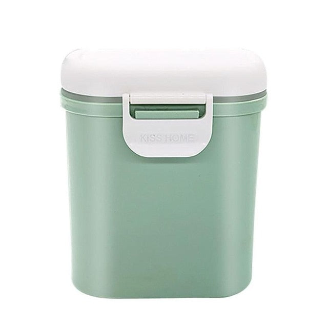 Portable Baby Milk Powder Container Infant Food Supplement Storage Tank Sealed Container Baby Feeding Supplies Suitable