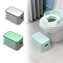 Load image into Gallery viewer, Kids Toilet Stool Multifunction Footstool Baby Toilet Training Anti-skid Easy Move Stool Squatty Potty Stool for Kids Children