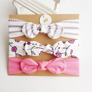 3 adet sevimli tavşan Elastik bandana