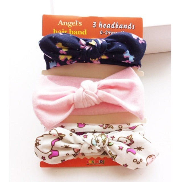 3 adet sevimli tavşan Elastik bandana