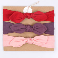 Load image into Gallery viewer, 3 adet sevimli tavşan Elastik bandana