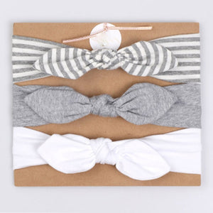3 adet sevimli tavşan Elastik bandana