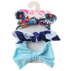 3 adet sevimli tavşan Elastik bandana