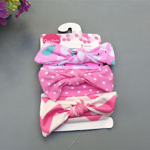 3 adet sevimli tavşan Elastik bandana