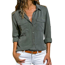 Load image into Gallery viewer, Casual Loose Women Shirts 2018 Autumn New Fashion