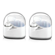 Load image into Gallery viewer, Portable Baby Bottle Sterilizer Milk Warmer Steam Food Breast Milk Heater Bottle Sterilizer Warm Milk Thermostat Multi-function