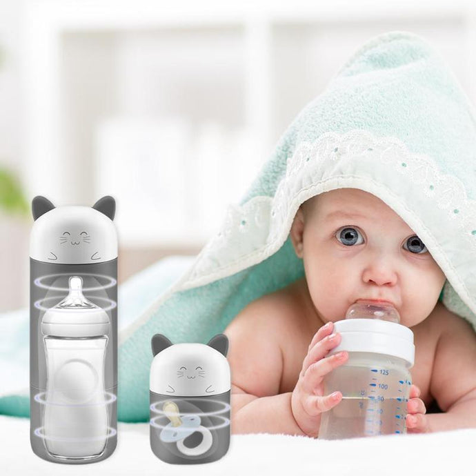 Ultraviolet UV Baby Cartoon Bottle Sterilizer Bottle Pacifier Disinfector Multi-functional Outdoor Travel Sanitizer For Bottle